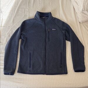 Patagonia Men's Blue Better Sweater Zip-Up Jacket